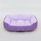 CURAPETS Calming Plush Square Pet Bed