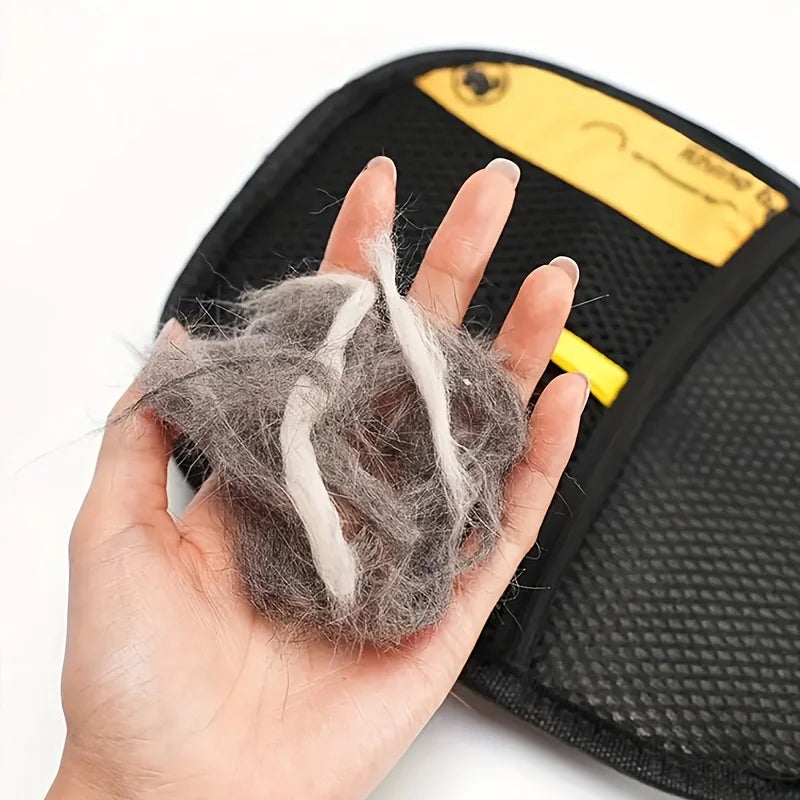 CURAPETS Shedding Control Grooming Gloves