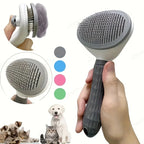 CURAPETS Self-Cleaning Grooming Brush