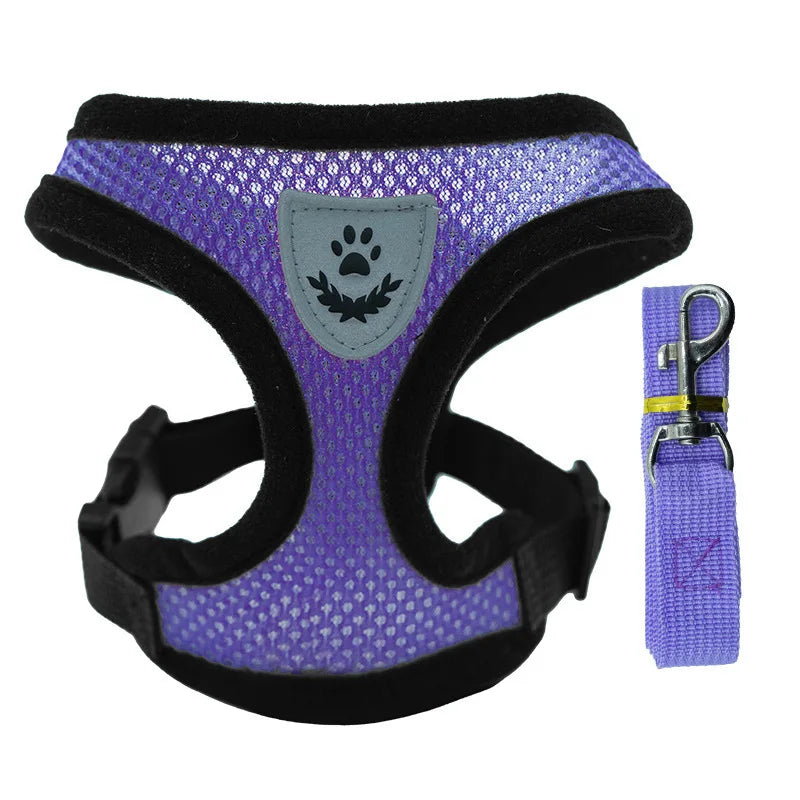 CURAPETS AirLite Summer Pet Harness & Leash Set
