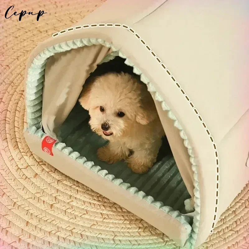 CURAPETS Winter Retreat Warming Pet Bed