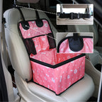 CURAPETS ComfortRide Car Seat with Storage Pockets