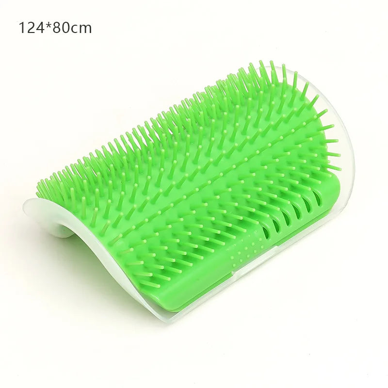 CURAPETS Cat Corner Massage Grooming Brush