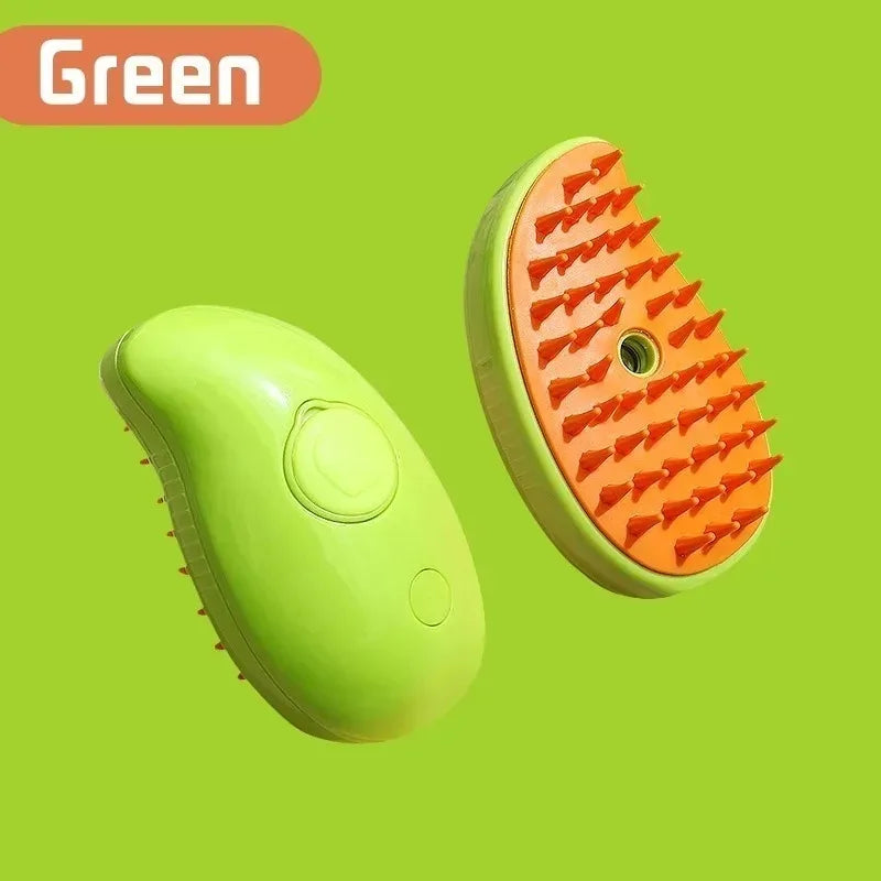 CURAPETS Steamy Brush Electric Pet Groomer