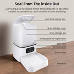 CURAPETS Smart 6L WiFi Camera Pet Feeder