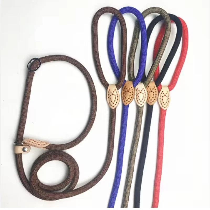 CURAPETS Braided Slip Rope Training Leash
