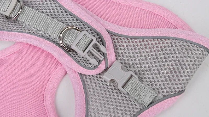 CURAPETS Reflective Puppy Harness & Leash Set