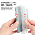 CURAPETS Cat Corner Massage Grooming Brush