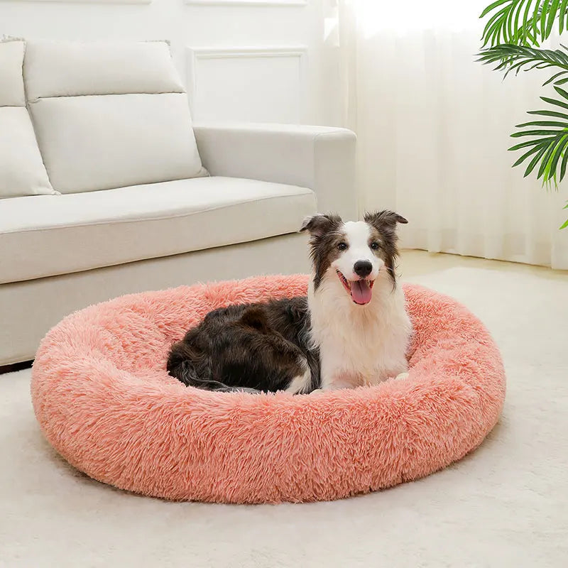 CURAPETS Plush Nest Dog & Cat Bed