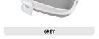 CURAPETS Semi-Enclosed Spatter-Proof Litter Box