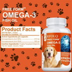 CURAPETS Omega Fish Oil Softgels for Dogs