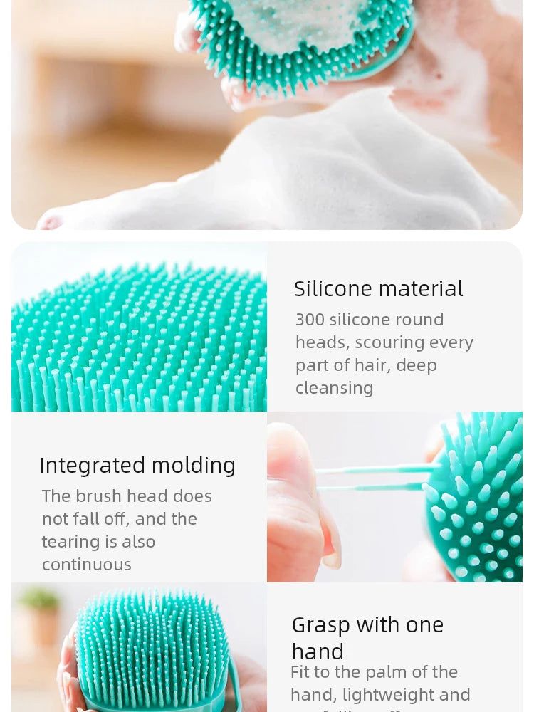 CURAPETS Silicone Pet Bathing Brush