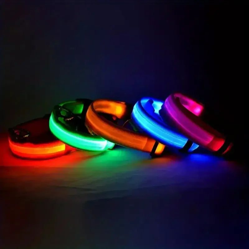 CURAPETS Luminous LED Night Safety Collar
