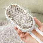 CURAPETS Steamy Electric Grooming Brush