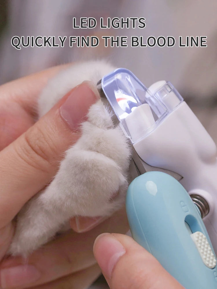 CURAPETS LED Precision Pet Nail Clippers