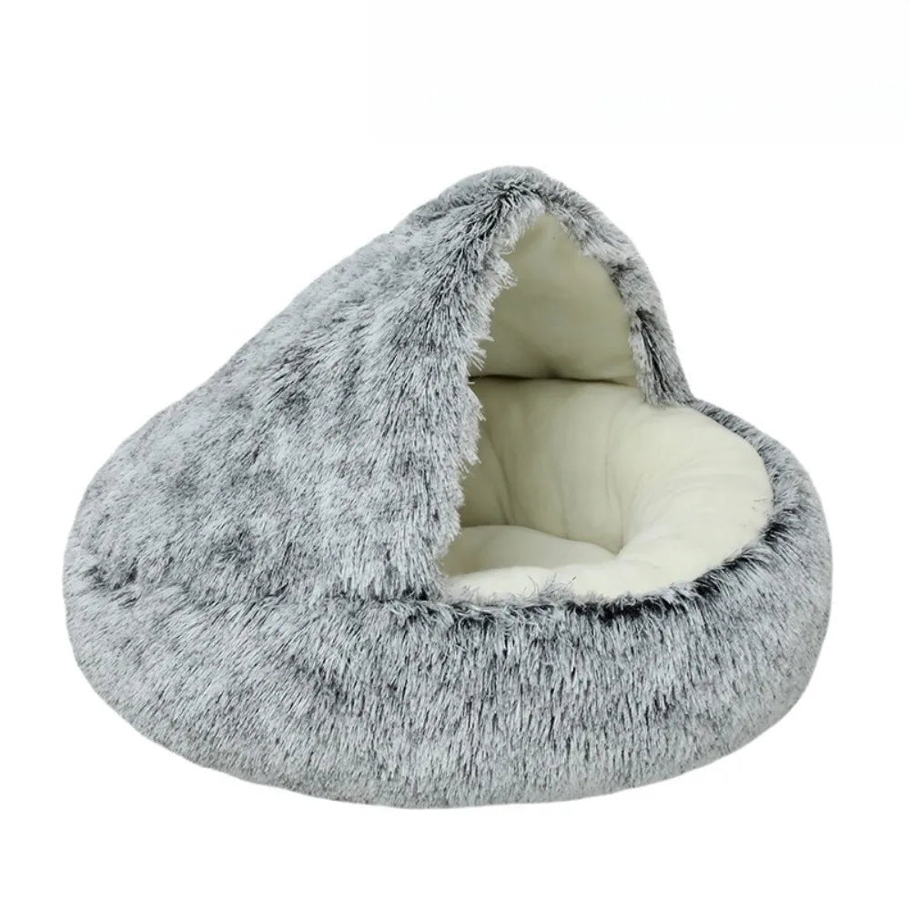 CURAPETS Winter Nest Semi-Enclosed Cat Bed