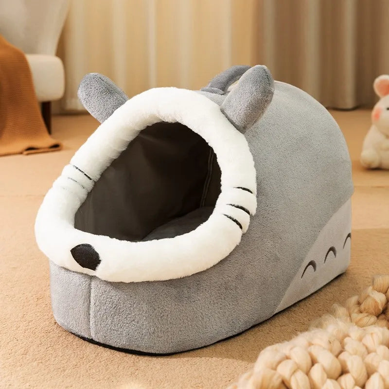 CURAPETS Cozy Haven Semi-Enclosed Pet Bed