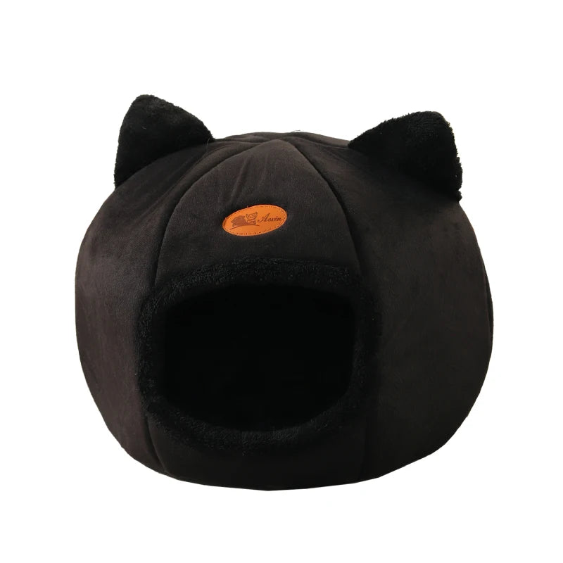 CURAPETS Deep Sleep Winter Cave Pet Bed