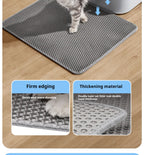CURAPETS Premium Double Layer Cat Litter Mat