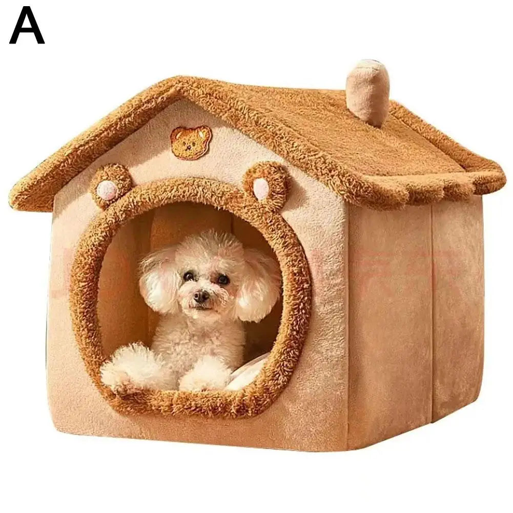 CURAPETS Cozy Warm Pet House Bed