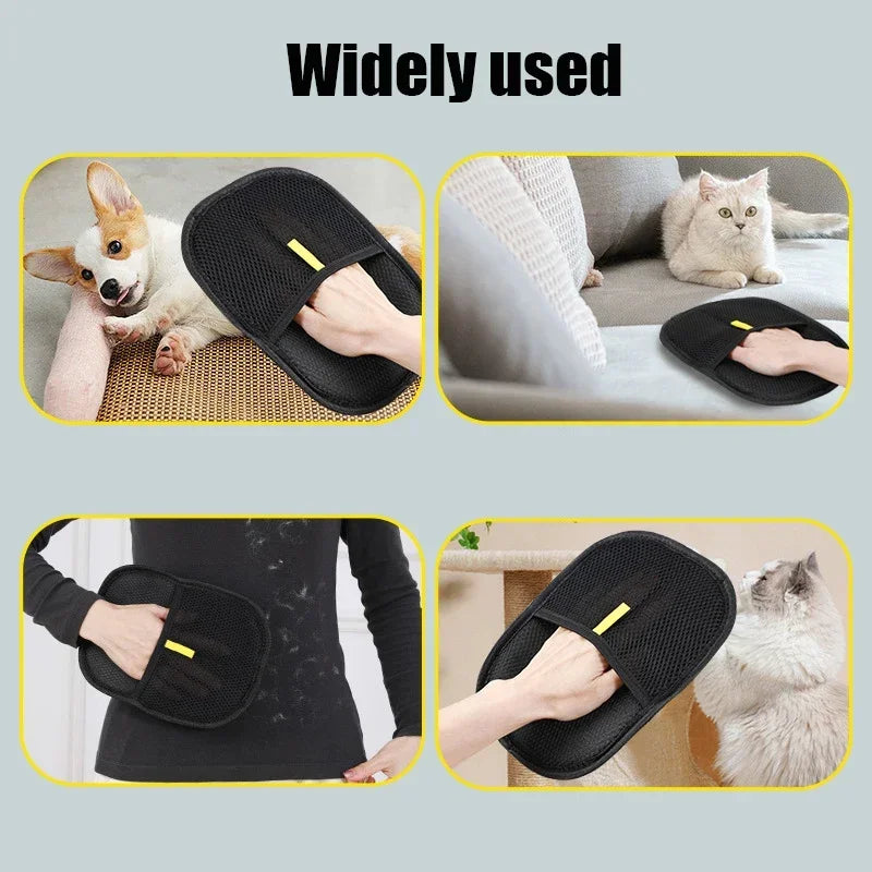 CURAPETS Double-Sided Grooming Glove