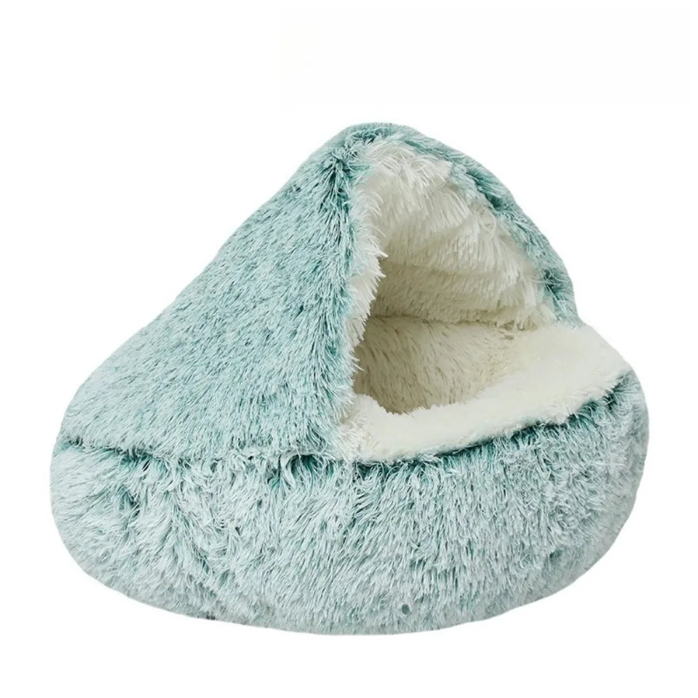 CURAPETS Winter Nest Semi-Enclosed Cat Bed