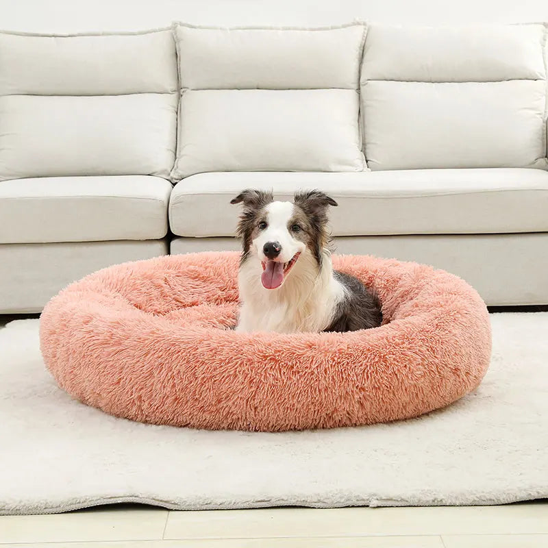 CURAPETS Plush Nest Dog & Cat Bed