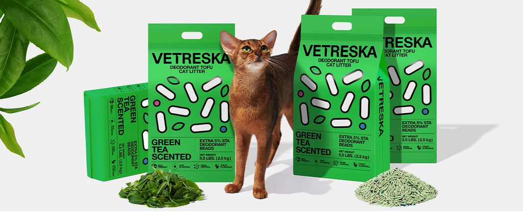 CURAPETS Natural Tofu Clumping Cat Litter