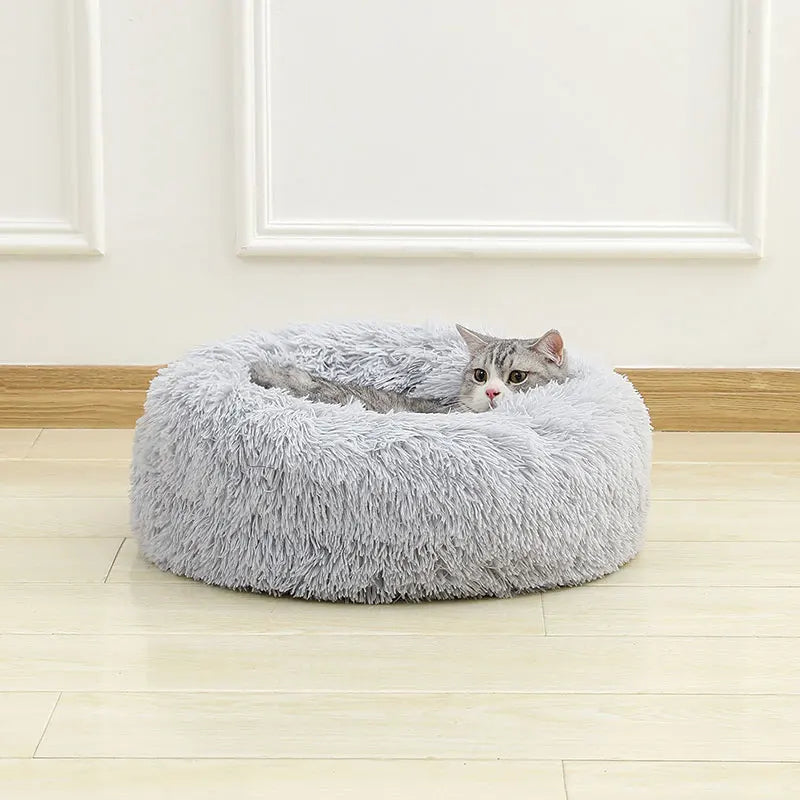 CURAPETS Plush Nest Dog & Cat Bed