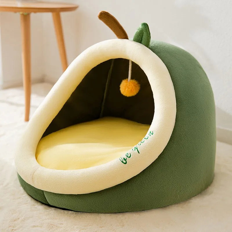 CURAPETS Cozy Haven Semi-Enclosed Pet Bed