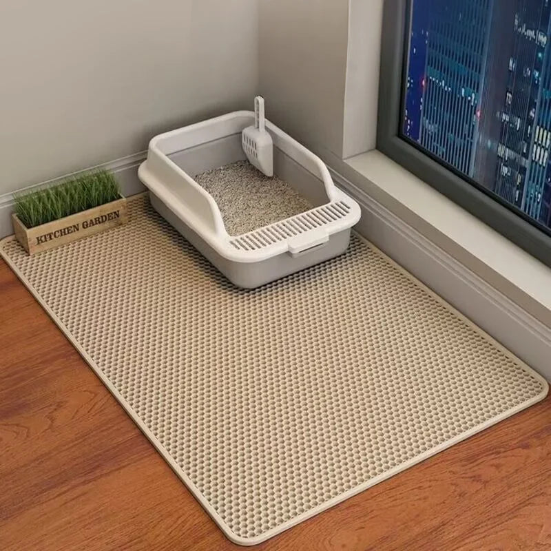 CURAPETS Premium Double Layer Cat Litter Mat