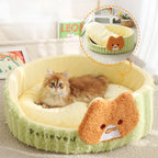 CURAPETS Cozy Nest Winter Pet Bed
