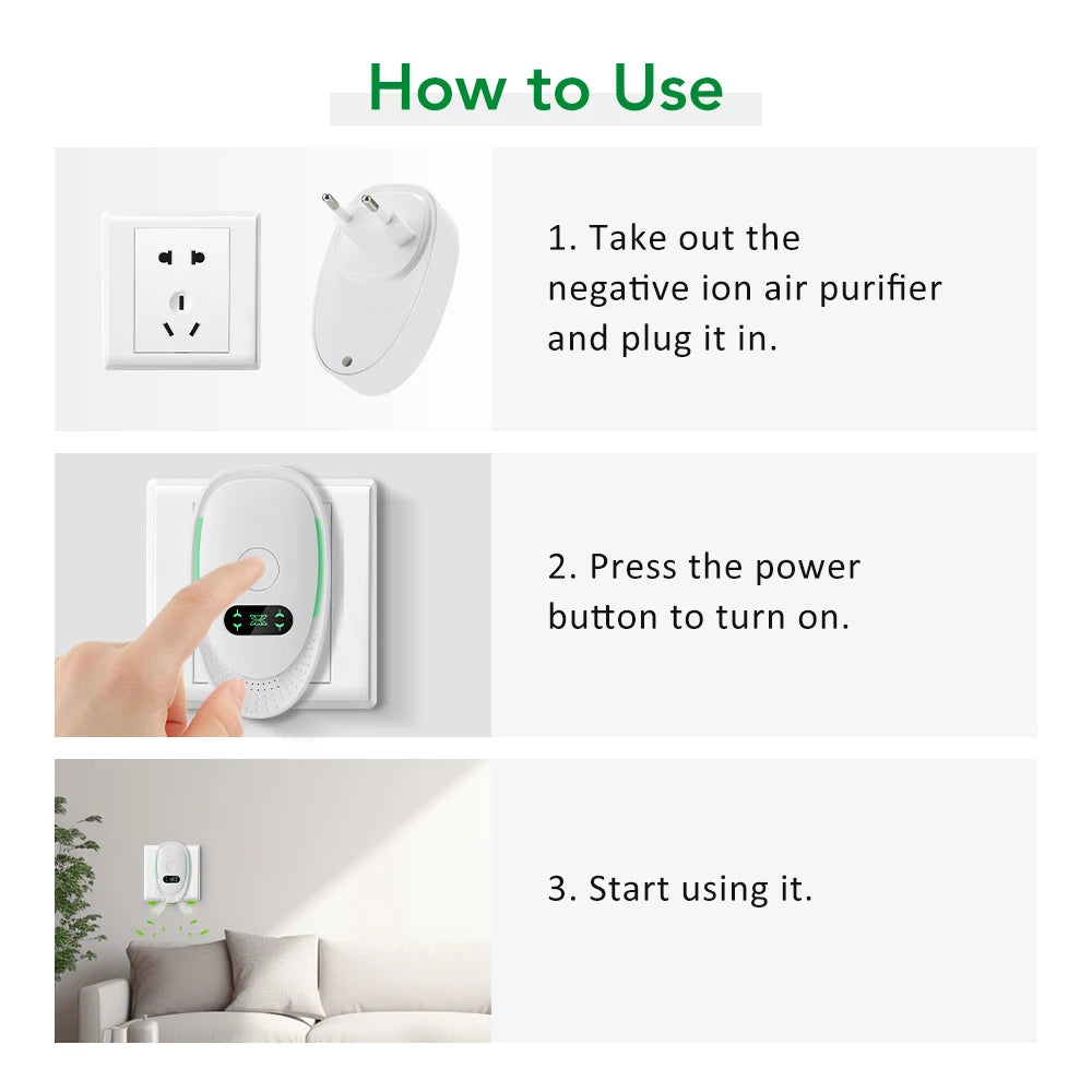 CURAPETS Plug-In Pet Odor Air Purifier