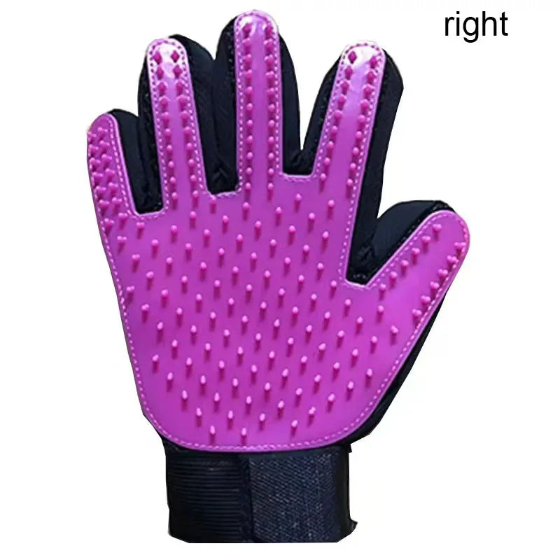 CURAPETS Silicone Deshedding Grooming Glove