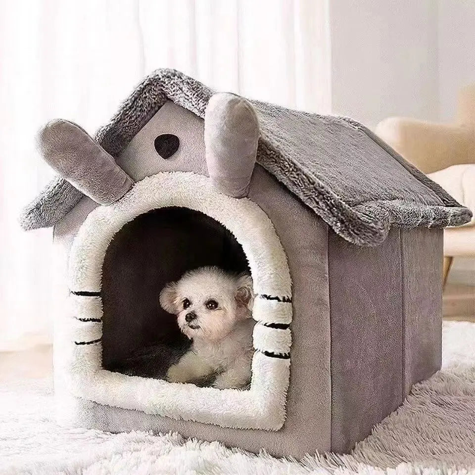CURAPETS Teddy House Pet Bed
