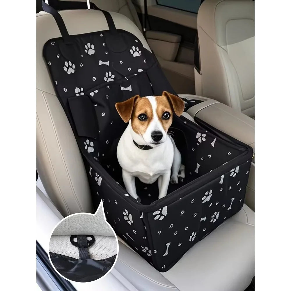 CURAPETS ComfortRide Car Seat with Storage Pockets