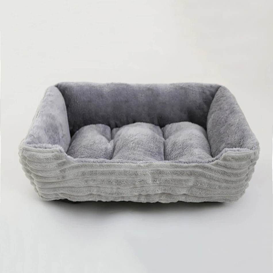 CURAPETS Calming Plush Square Pet Bed