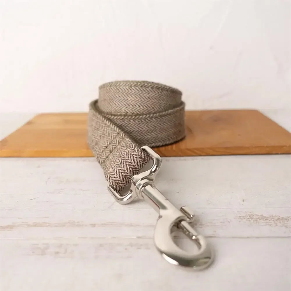 CURAPETS Signature Plaid Personalized Collar Set