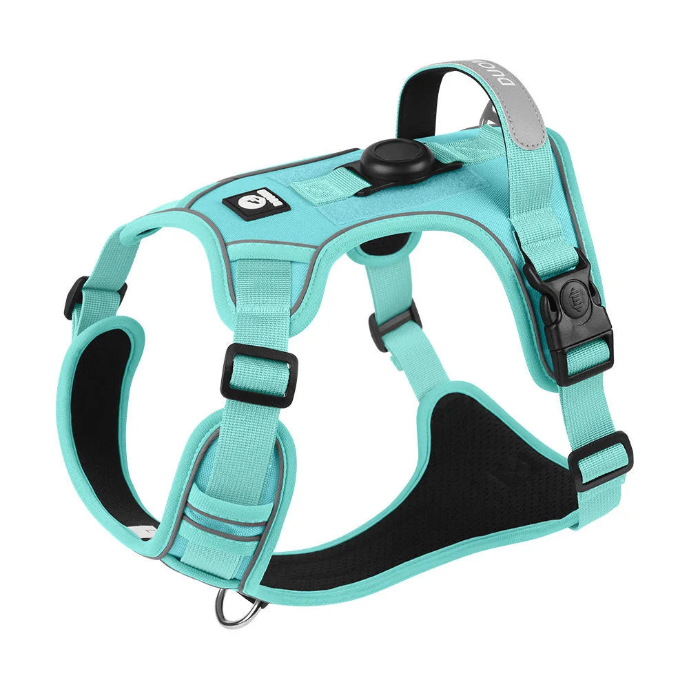 CURAPETS Airtag-Ready Reflective Dog Harness Set