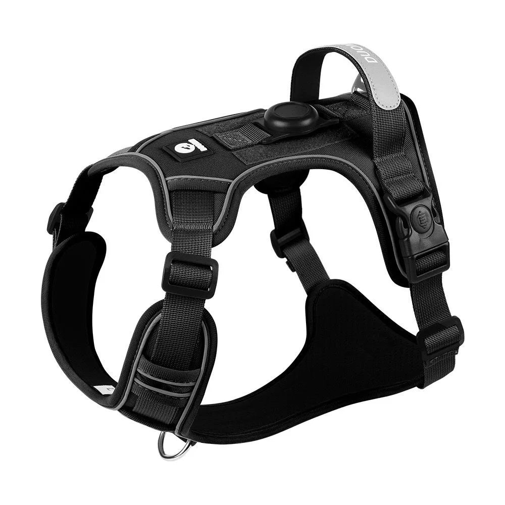 CURAPETS Airtag-Ready Reflective Dog Harness Set