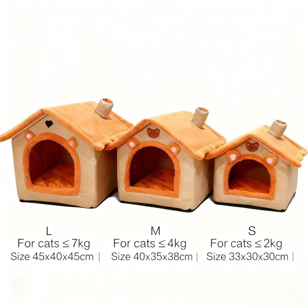 CURAPETS Teddy House Pet Bed