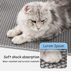 CURAPETS Premium Double Layer Cat Litter Mat