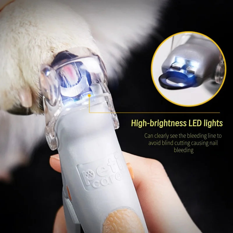 CURAPETS LED Precision Pet Nail Clippers