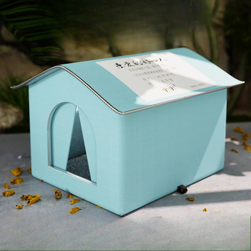 CURAPETS CozyShield Outdoor Pet Cave Bed