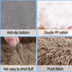 CURAPETS Plush Round Calming Pet Bed