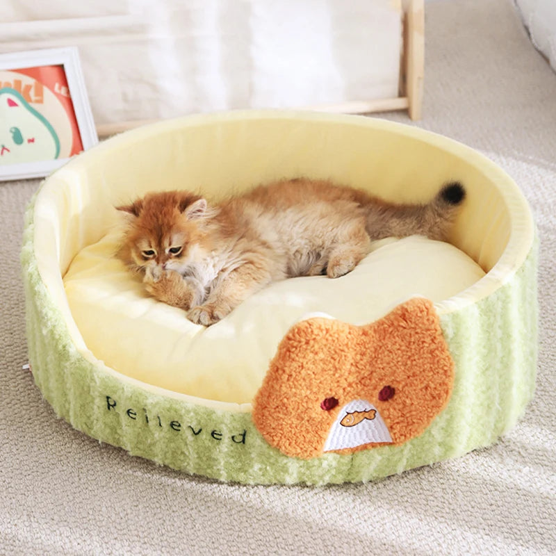 CURAPETS Cozy Nest Winter Pet Bed
