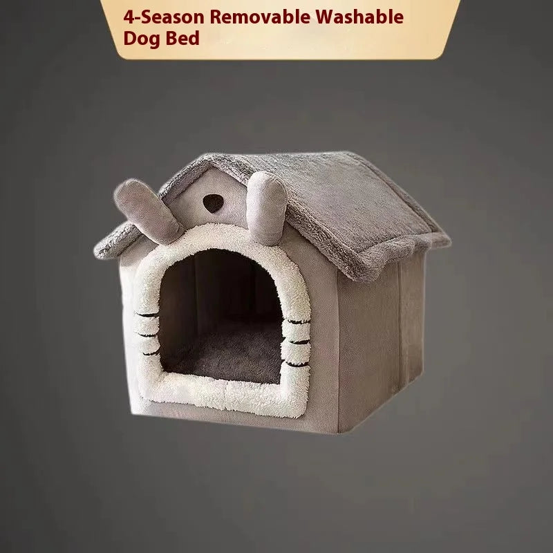 CURAPETS Teddy House Pet Bed