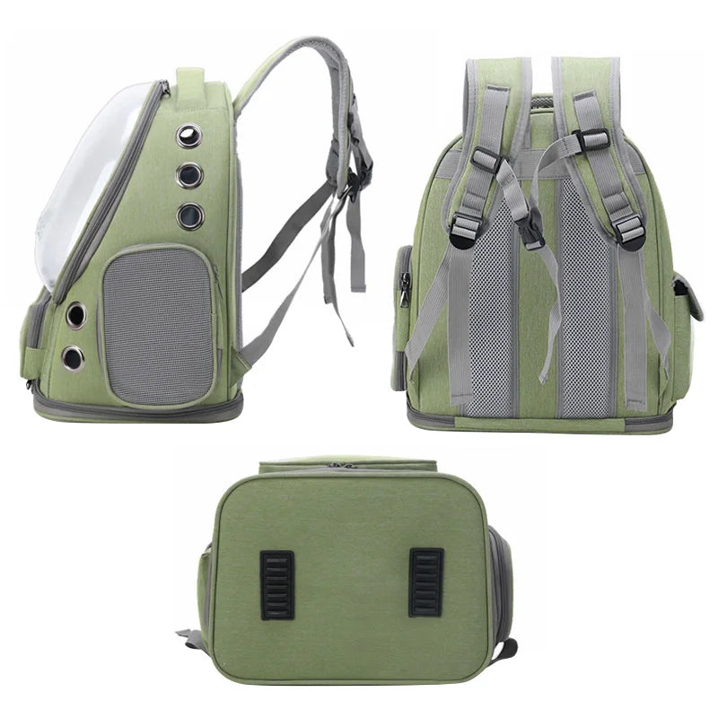 CURAPETS ClearView Travel Cat Carrier Backpack