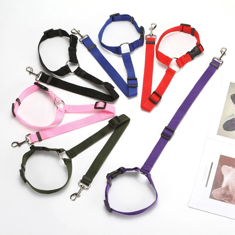 CURAPETS Adjustable Pet Car Seat Belt Harness