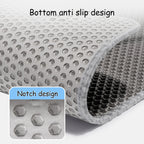 CURAPETS Premium Double Layer Cat Litter Mat
